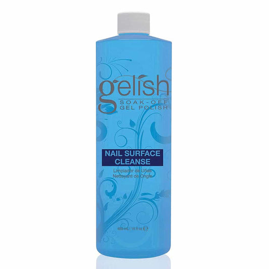 Cornflower Blue Gelish Nail Surface Cleanse 480 ml / 16 fl oz 01251