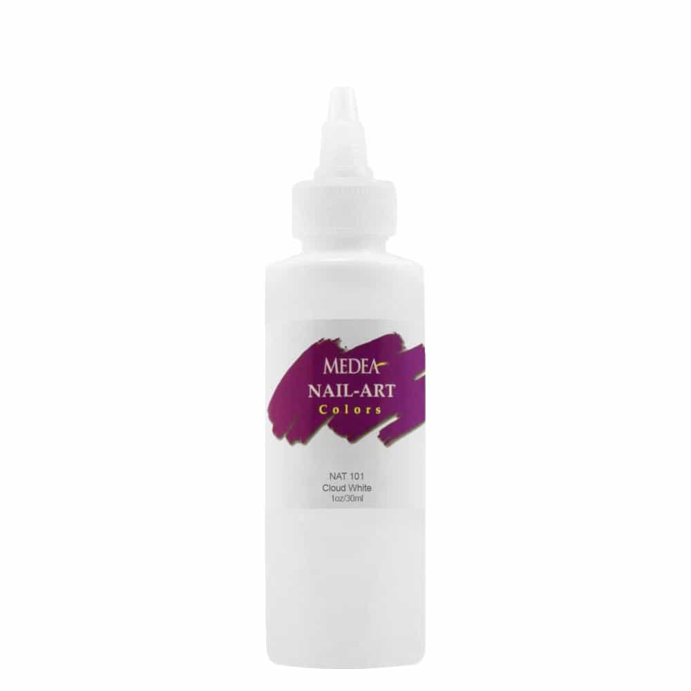 Lavender Medea Nail-Art Color 1 oz/ 30ml - Cloud White - NAT 101