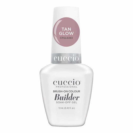 White Smoke Cuccio LED/UV Brush-On Builder 0.43 oz - Tan Glow CPGL6283