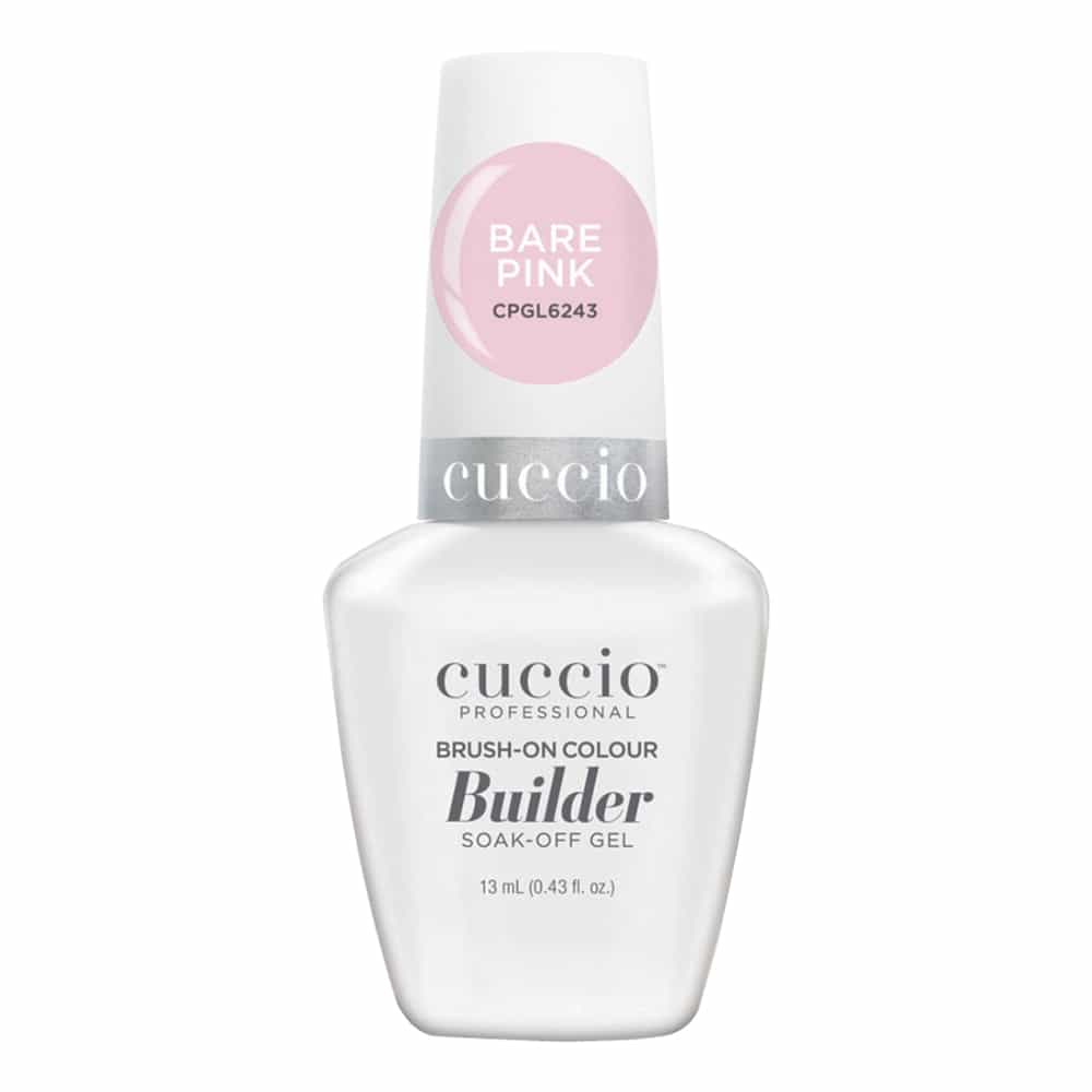 White Smoke Cuccio LED/UV Brush-On Builder 0.43 oz - Bare Pink CPGL6243