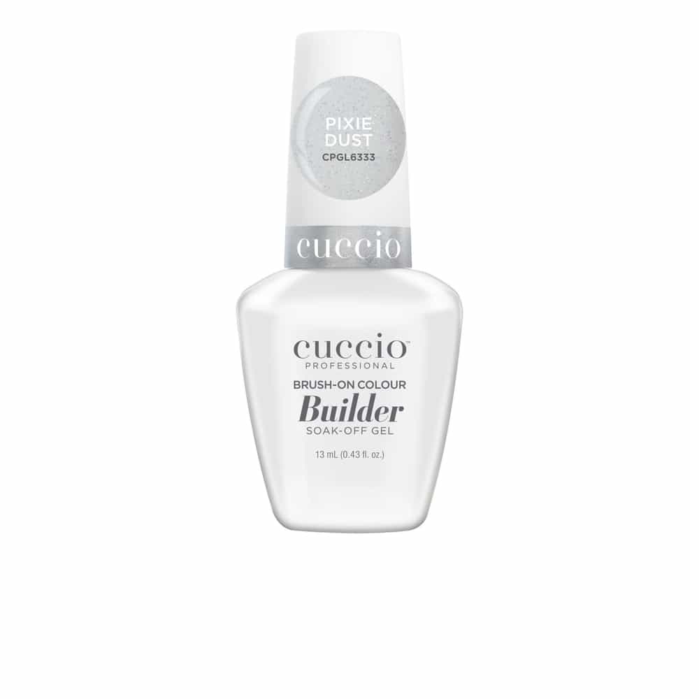White Smoke Cuccio LED/UV Brush-On Builder 0.43 oz - Pixie Dust CPGL6333