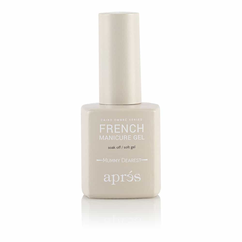 Gray Apres French Manicure Gel Ombre - Mummy Dearest AB-105