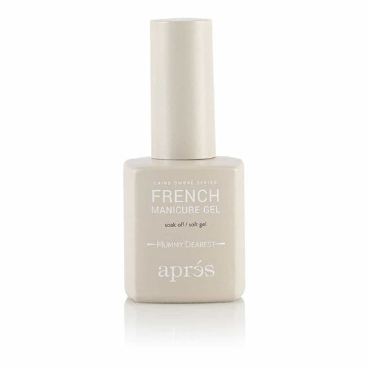 Gray Apres French Manicure Gel Ombre - Mummy Dearest AB-105