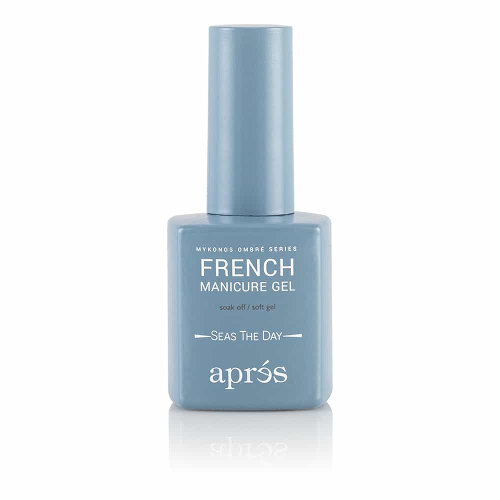 White Smoke Apres French Manicure Gel Ombre - Seas The Day AB-114