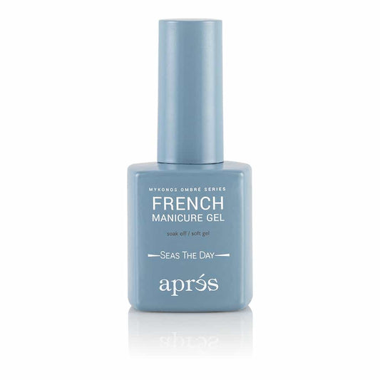 White Smoke Apres French Manicure Gel Ombre - Seas The Day AB-114
