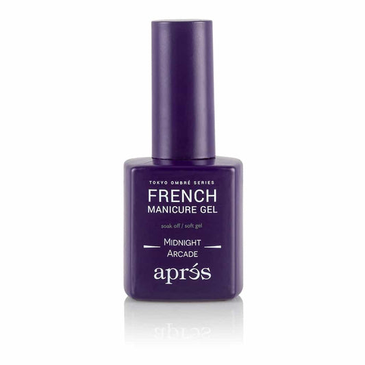 White Smoke Apres French Manicure Gel Ombre - Midnight Arcade AB-116