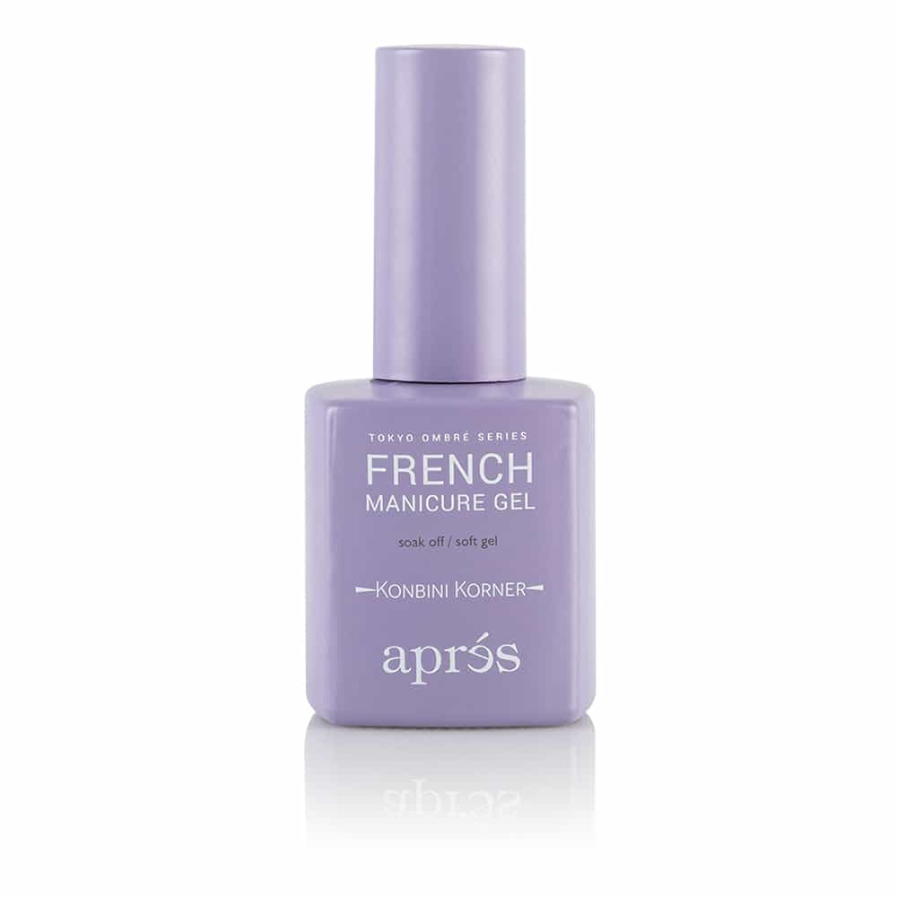 White Smoke Apres French Manicure Gel Ombre - Konbini Korner AB-119