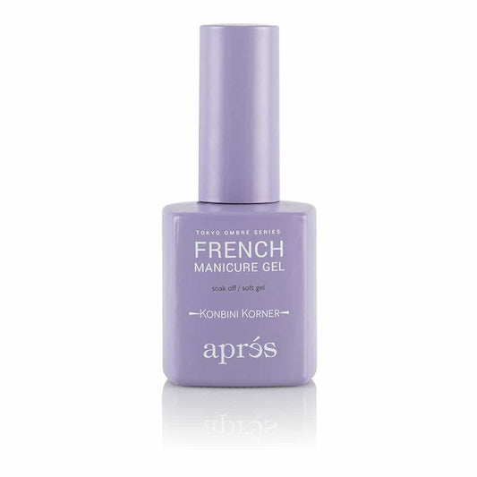 White Smoke Apres French Manicure Gel Ombre - Konbini Korner AB-119