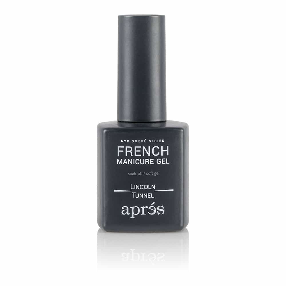 White Smoke Apres French Manicure Gel Ombre - Lincoln Tunnel AB-126