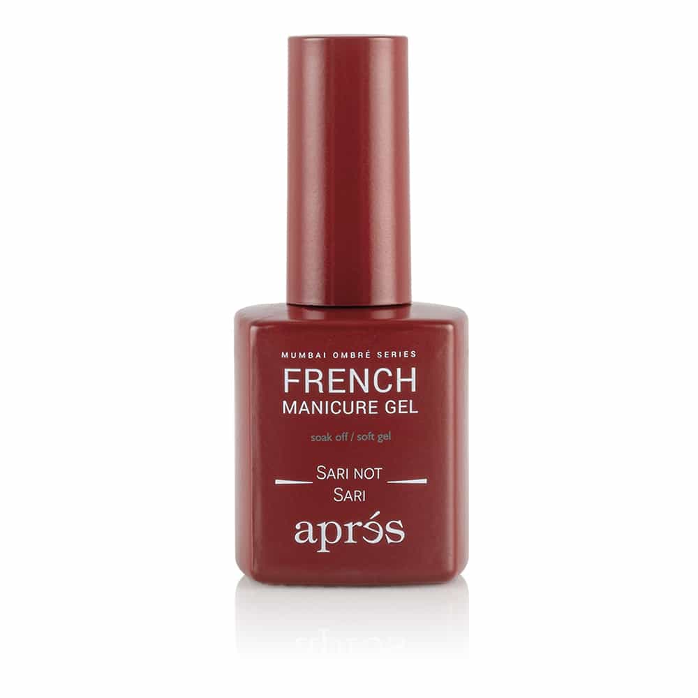 White Smoke Apres French Manicure Gel Ombre - Sari Not Sari AB-131