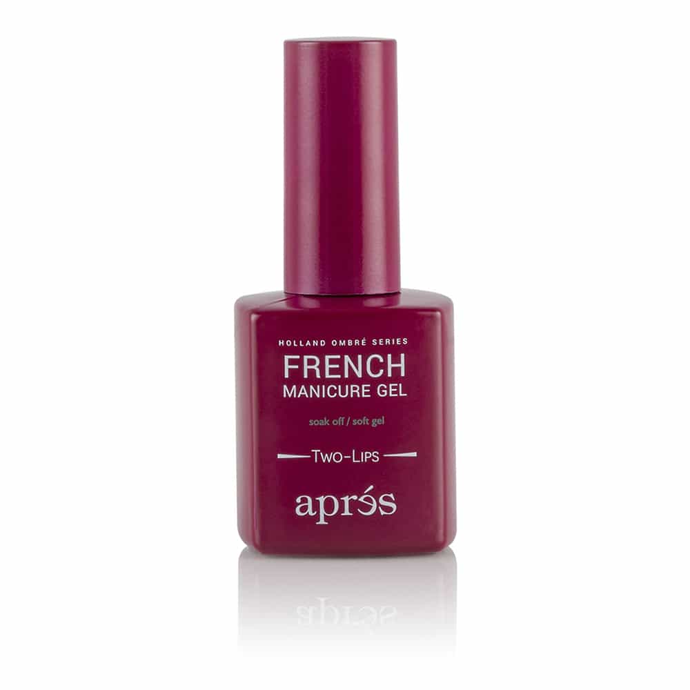 White Smoke Apres French Manicure Gel Ombre - Two-Lips AB-137