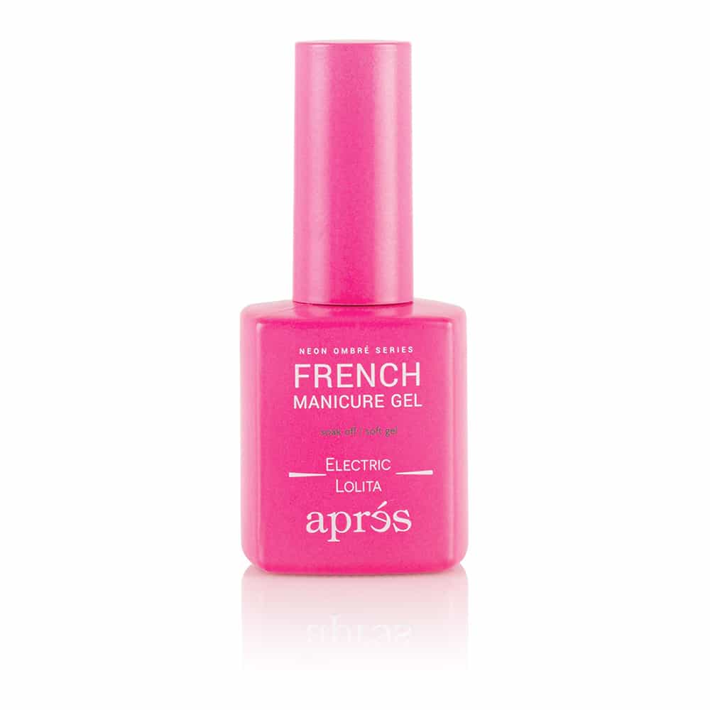 White Smoke Apres French Manicure Gel Ombre - Electric Lolita AB-141