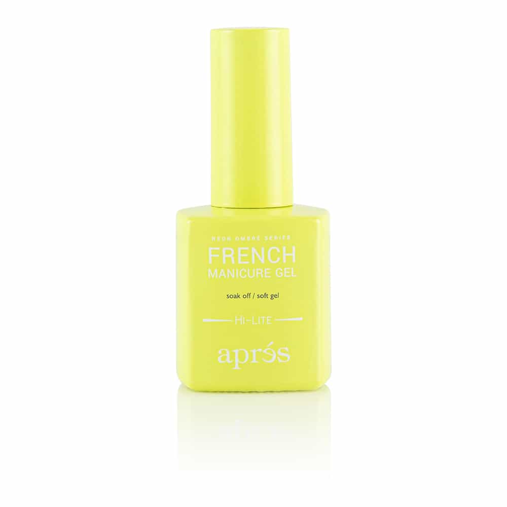 Light Goldenrod Apres French Manicure Gel Ombre - Hi-Lite AB-144