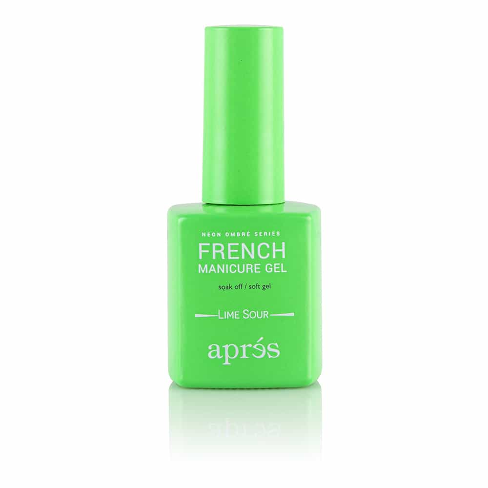 White Smoke Apres French Manicure Gel Ombre - Lime Sour AB-145