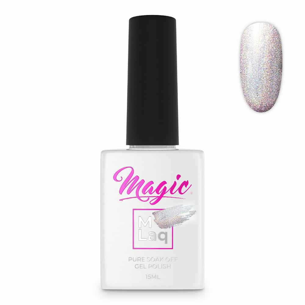 White Smoke Magic Gel Polish MLaq Starfall -