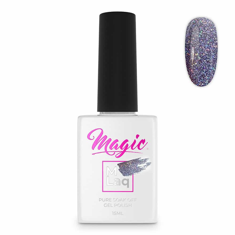 White Smoke Magic Gel Polish MLaq Galaxy Paradise -