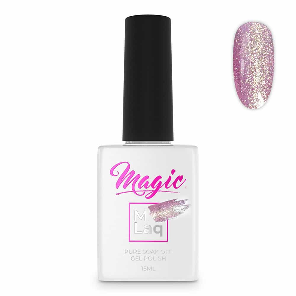 White Smoke Magic Gel Polish MLaq Gentle Spark -