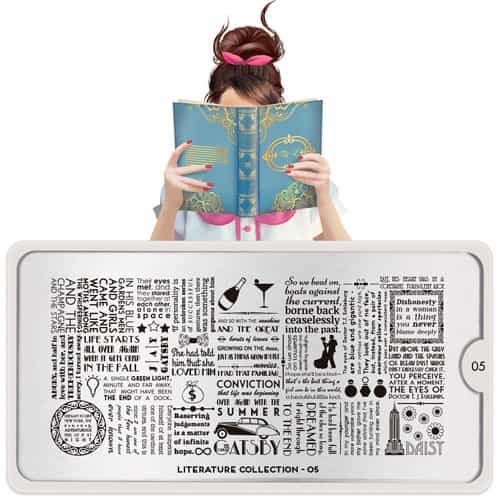 White Smoke MoYou Nail Art Plate Collection Literature 05