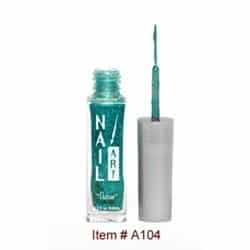 White Smoke Nubar Nail Art Strippers Teal Glitter A104