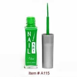 White Smoke Nubar Nail Art Strippers Neon Green A115