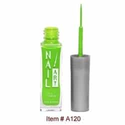 White Smoke Nubar Nail Art Strippers Neon Lime A120