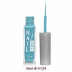 White Smoke Nubar Nail Art Strippers Light Blue A124