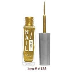 White Smoke Nubar Nail Art Strippers Gold Frost A135