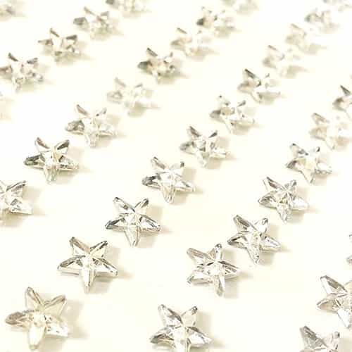 White Smoke Berkeley 3mm Crystal Star Rhinestone Bage 1,660pcs - RS995