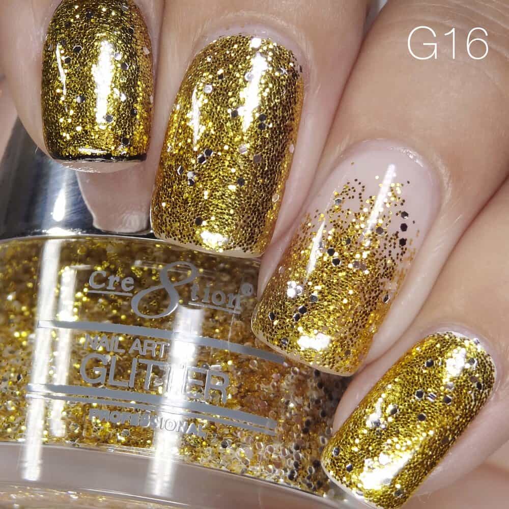 Rosy Brown Cre8tion Nail Art Glitter 1 fl oz/30g Glitter 16