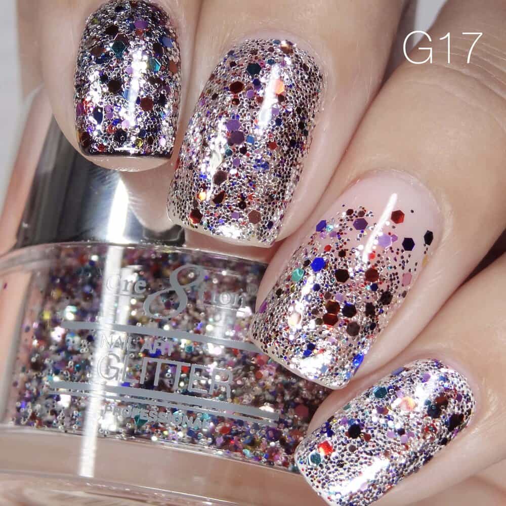 Tan Cre8tion Nail Art Glitter 1 fl oz/30g Glitter 17