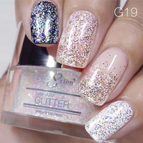 Rosy Brown Cre8tion Nail Art Glitter 1 fl oz/30g Glitter 19