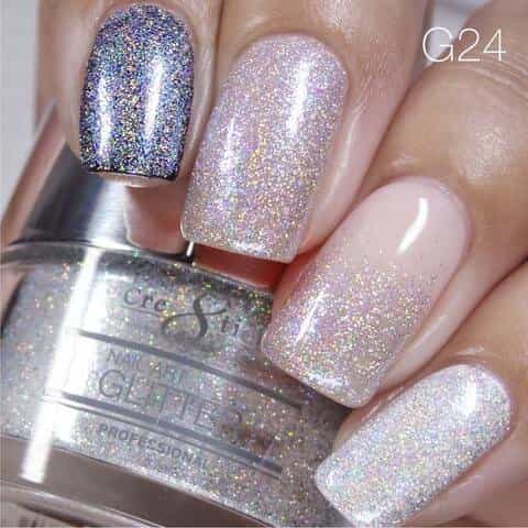 Rosy Brown Cre8tion Nail Art Glitter 1 fl oz/30g Glitter 24