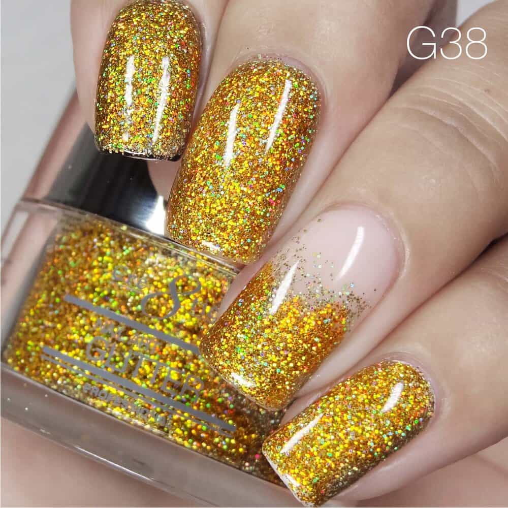 Tan Cre8tion Nail Art Glitter 1 fl oz/30g Glitter 38