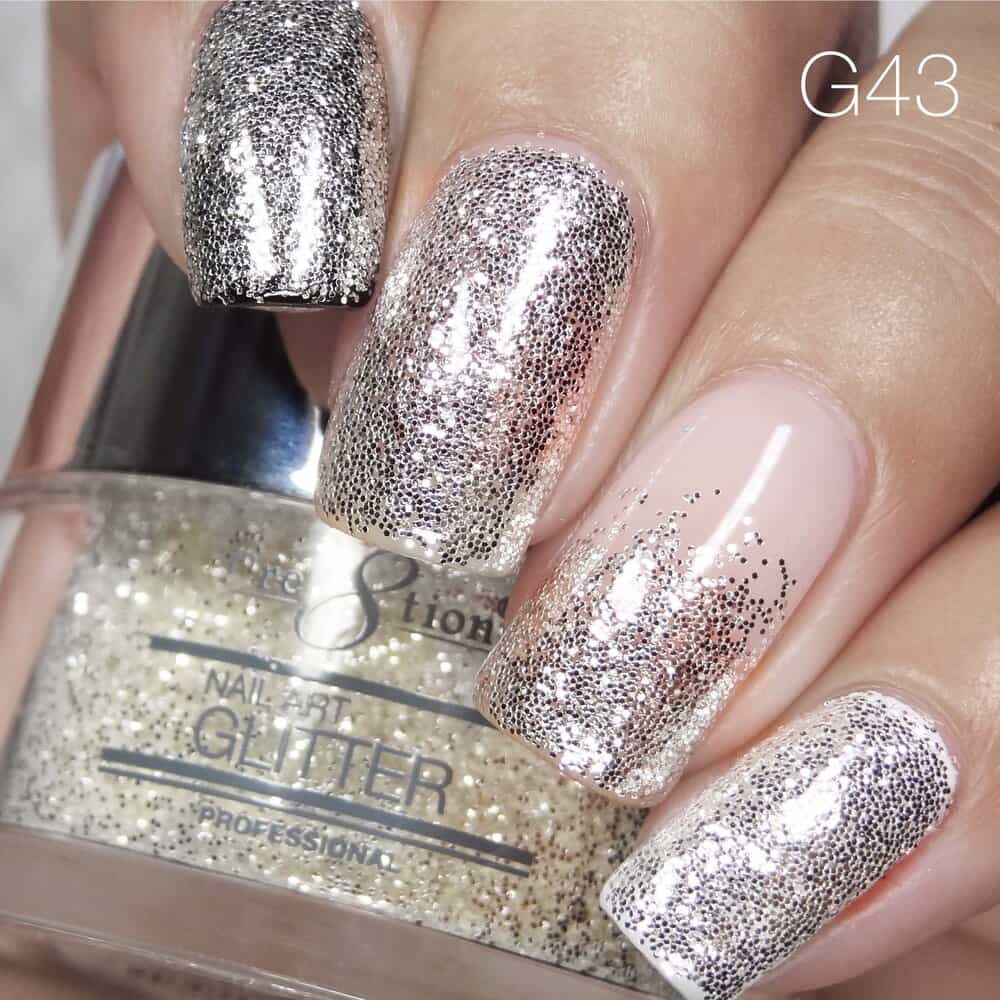 Tan Cre8tion Nail Art Glitter 1 fl oz/30g Glitter 43