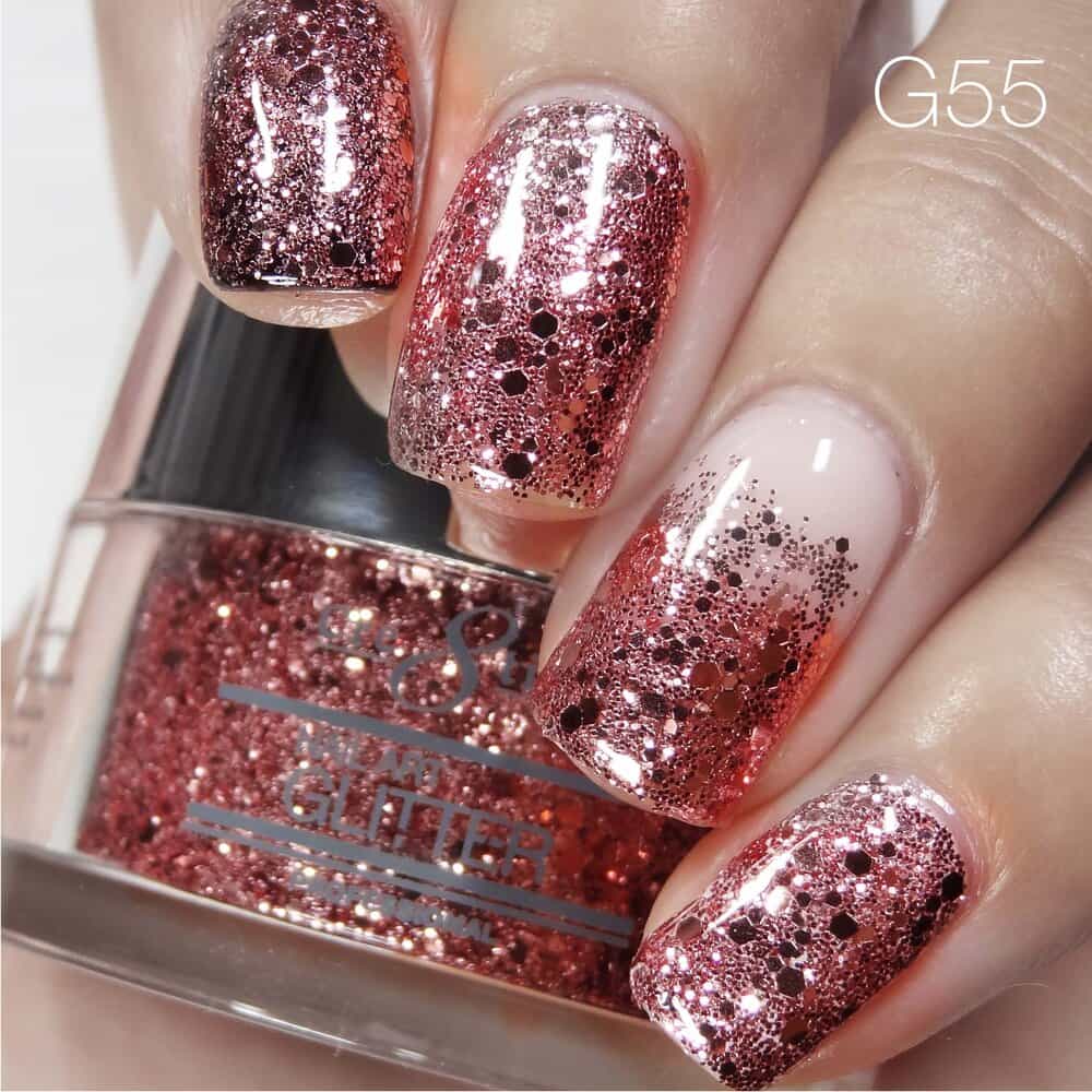 Lavender Cre8tion Nail Art Glitter 1 fl oz/30g Glitter 55