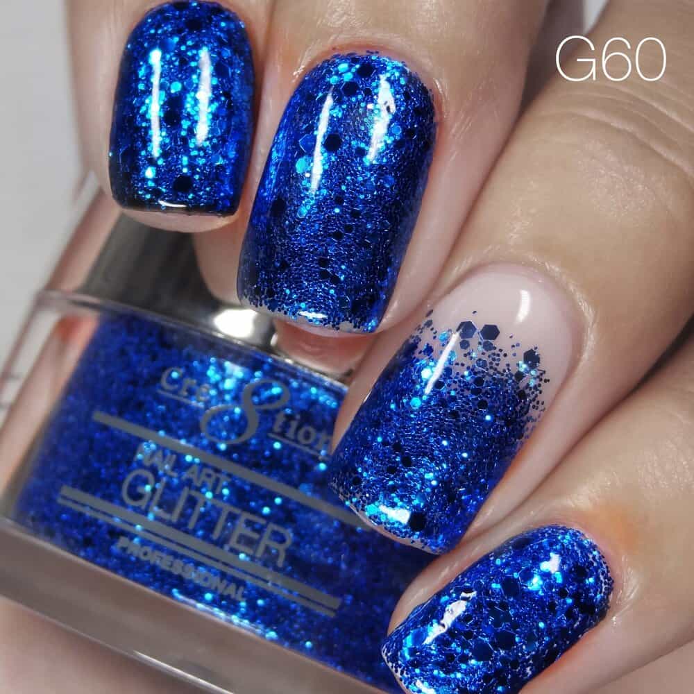 Rosy Brown Cre8tion Nail Art Glitter 1 fl oz/30g Glitter 60