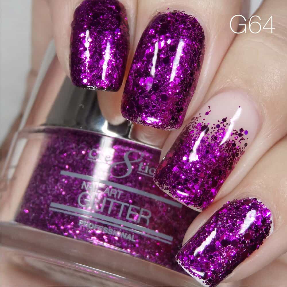 Tan Cre8tion Nail Art Glitter 1 fl oz/30g Glitter 64