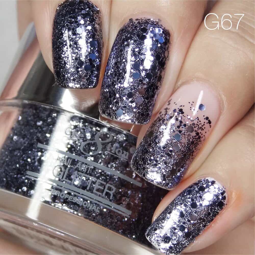 Tan Cre8tion Nail Art Glitter 1 fl oz/30g Glitter 67
