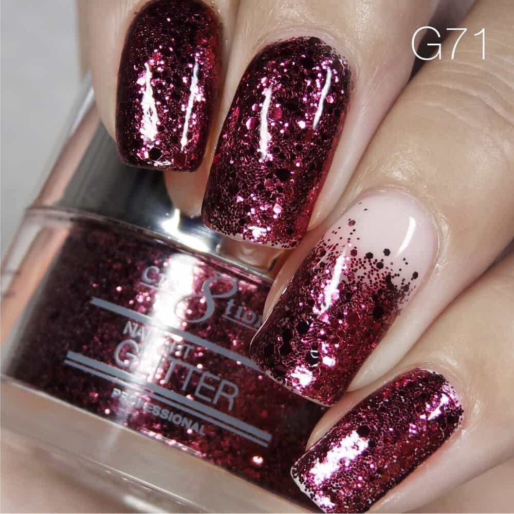 Tan Cre8tion Nail Art Glitter 1 fl oz/30g Glitter 71