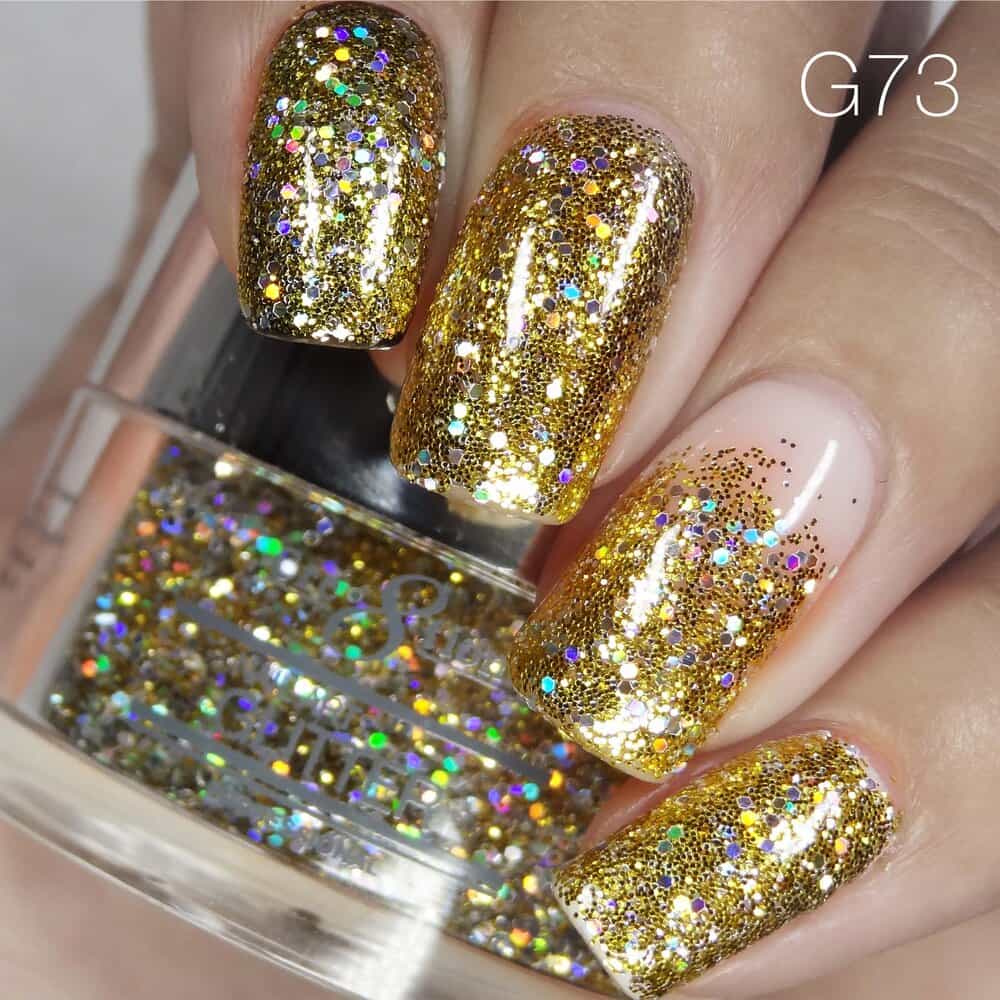 Rosy Brown Cre8tion Nail Art Glitter 1 fl oz/30g Glitter 73