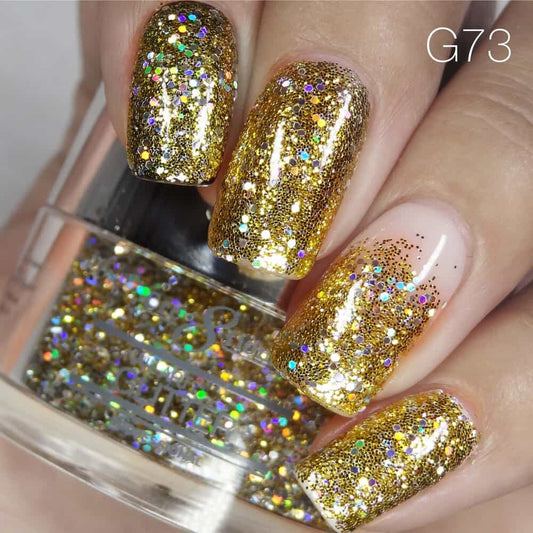Rosy Brown Cre8tion Nail Art Glitter 1 fl oz/30g Glitter 73