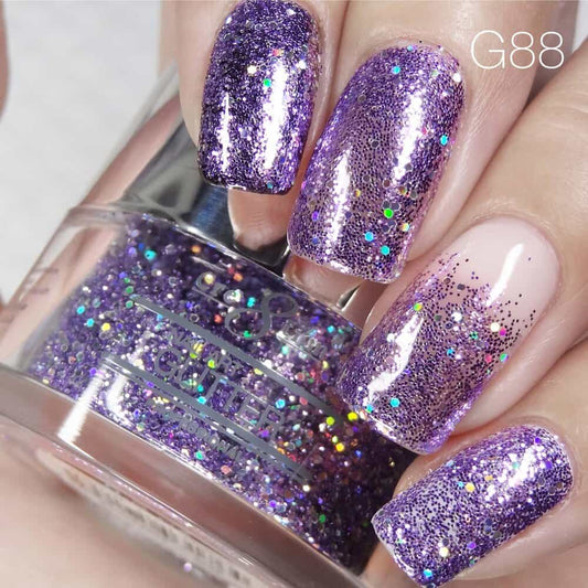 Light Gray Cre8tion Nail Art Glitter 1 fl oz/30g Glitter 88