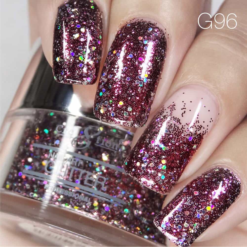 Tan Cre8tion Nail Art Glitter 1 fl oz/30g Glitter 96