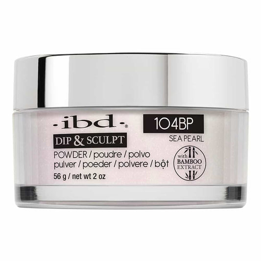 Light Gray IBD Dip&Sculpt Powder 2 oz/56g Sea Pearl 104BP