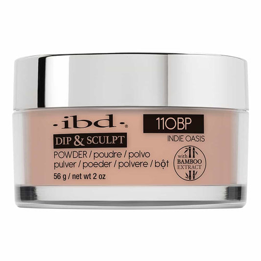 Light Gray IBD Dip&Sculpt Powder 2 oz/56 g Indie Oasis 110BP 25908