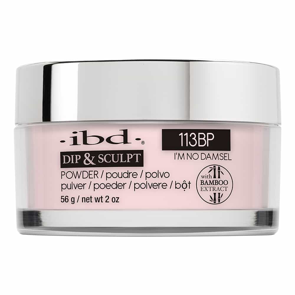 Light Gray IBD Dip&Sculpt Powder 2 oz/56 g I'm No Damsel 113BP 25911