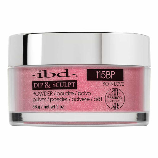 Light Gray IBD Dip&Sculpt Powder 2 oz/56 g So In Love 115BP