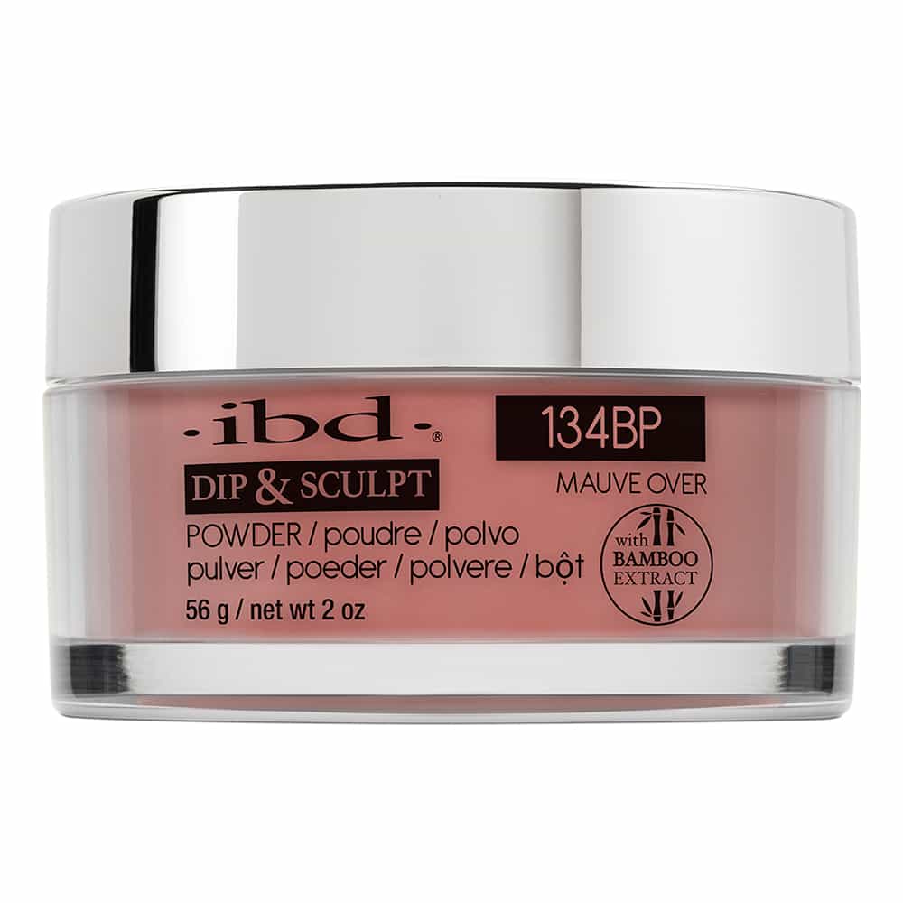 Light Gray IBD Dip&Sculpt Powder 2 oz/56 g Mauve Over 134BP