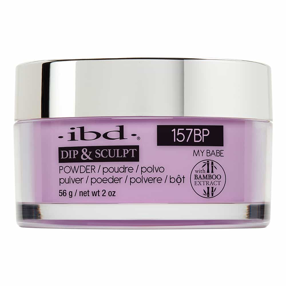 Light Gray IBD Dip&Sculpt Powder 2 oz/56 g My Babe 157BP