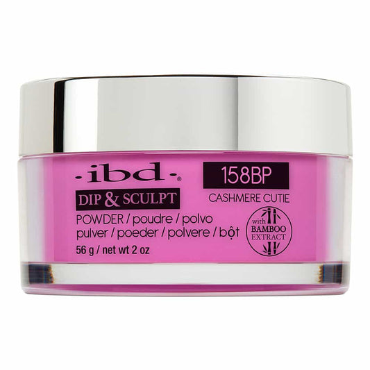 Light Gray IBD Dip&Sculpt Powder 2 oz/56 g Cashmere Cutie 158BP